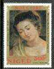 Niger Republic 1982 Mystic Marriage of St Catherine by Rubens 300f from Christmas set unmounted mint, SG 924*