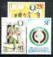 Liberia 1996 ECOWAS (Economic Community of West African States) set of 3 unmounted mint, Sc 1191-93*