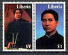 Liberia 1996 President set of 2 unmounted mint, Sc 1234-35*