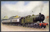 Postcard by J Salmon - London, Brighton & South Coast Section of Southern Railway memorial engine 'Remembrance' in colour, unused and in fine condition