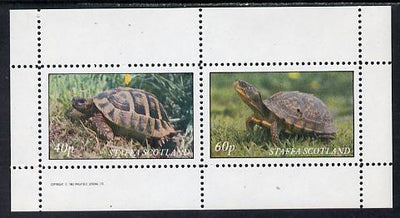 Staffa 1982 Tortoise perf set of 2 values (40p & 60p) unmounted mint