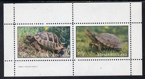 Staffa 1982 Tortoise perf set of 2 values (40p & 60p) unmounted mint