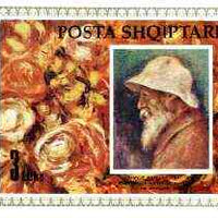 Albania 1991 Birth Anniversary of Auguste Renoir imperf m/sheet unmounted mint, SG MS 2491, Mi Bl 93