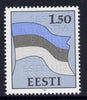 Estonia 1991 Flag 1r50 unmounted mint, SG 170*