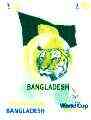 Bangladesh 1999 ICC Cricket World Cup imperf proof of 10t in blue and yellow only