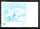 Easdale 1988 Flora & Fauna 36p (shells) imperf progressive proof in blue only unmounted mint*