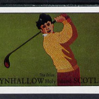 Eynhallow 1982 Golf (The Drive) imperf souvenir sheet (£1 value) unmounted mint