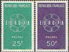 France 1959 Europa set of 2 unmounted mint, SG 1440-41