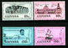 Guyana 1985 Abolition of Slavery (1st issue original colours) unmounted mint, SG 1547-50*