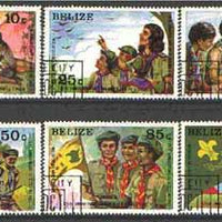 Belize 1982 Birth Anniversary of Lord Baden-Powell set of 6 cto used, SG,687-92*
