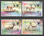 Niger Republic 1998 WWF - Gazelles complete set of 4 cto used*