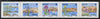 Jersey 2003 Offshore Reefs set of 5 in self-adhesive strip of 5 NVI stamps (2003 imprint) unmounted mint, SG 1107-11