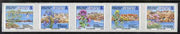 Jersey 2003 Offshore Reefs set of 5 in self-adhesive strip of 5 NVI stamps (2003 imprint) unmounted mint, SG 1107-11