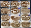Tuvalu - Nanumea 1986 World Cup Football Champions complete set of 12 unmounted mint