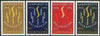Surinam 1964 Scout Jamborette set of 4 unmounted mint, SG 534-37