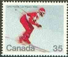 Canada 1980 Lake Placid Winter Olympic Games 35c (skiing) unmounted mint, SG 971*
