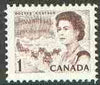 Canada 1967-73 def 1c brown (Northern Lights & Dog Team) unmounted mint SG 579*