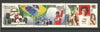 Brazil 1994 Ayrton Senna (Racing Driver) Commemoration unmounted mint setenant strip of 3, SG 2680-82