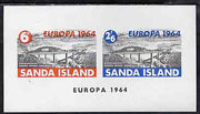 Sanda Island 1964 Europa imperf m/sheet (Europa Bridge) unmounted mint