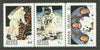 Sanda Island 1970 Apollo 11 Moon Landing unmounted mint perf set of 3
