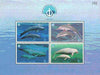 Thailand 1998 Int Year of the Ocean (Marine Mammals) m/sheet containing set of 4 unmounted mint, SG MS 2046