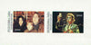 Touva 1998 John Lennon imperf sheetlet containing 2 values unmounted mint