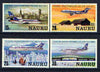Nauru 1980 10th Anniversary of Air Nauru set of 4 unmounted mint, SG 220-23