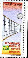 Brazil 1990 Men's World Volleyball Championship unmounted mint, SG 2439*