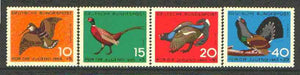 Germany - West 1965 Child Welfare (Game Birds) set of 4 unmounted mint, SG 1384-87*