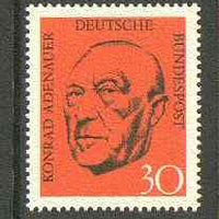 Germany - West 1968 Adenauer Commemoration (2nd issue) unmounted mint SG 1469*