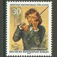 Germany - West Berlin 1969 Academy of Music (Painting of violinist) unmounted mint SG B337*