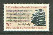 Germany - West Berlin 1971 Bach's Brandenburg Concerto unmounted mint SG B393