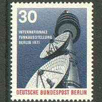 Germany - West Berlin 1971 International Broadcasting Exhibition unmounted mint SG B392