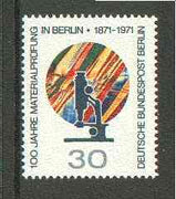 Germany - West Berlin 1971 Material Testing Laboratory unmounted mint SG B412*