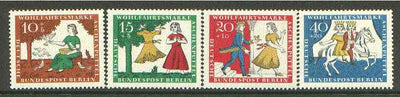 Germany - West Berlin 1965 Humanitarian Relief Funds (Cinderella) set of 4 unmounted mint SG B277-80
