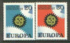 Germany - West 1967 Europa set of 2 unmounted mint SG 1438-39*