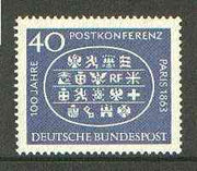Germany - West 1963 Paris Postal Conference unmounted mint SG 1312*
