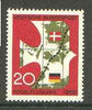 Germany - West 1963 Opening of Denmark-Germany Railway unmounted mint SG 1313*