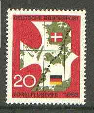 Germany - West 1963 Opening of Denmark-Germany Railway unmounted mint SG 1313*