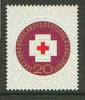 Germany - West 1963 Red Cross Centenary unmounted mint SG 1314*