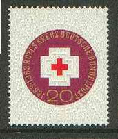 Germany - West 1963 Red Cross Centenary unmounted mint SG 1314*