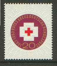 Germany - West 1963 Red Cross Centenary unmounted mint SG 1314*