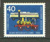 Germany - West 1965 Old & Modern Locomotives 40pf from Transport Exhibition set unmounted mint SG 1393*
