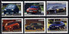 Buriatia Republic 1996 Cars set of 6 values unmounted mint