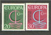 Germany - West 1966 Europa set of 2 unmounted mint SG 1424-25*