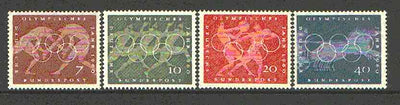 Germany - West 1960 Olympic Year set of 4 unmounted mint SG 1246-49*