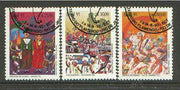 Brazil 1991 Carnival set of 3 very fine used SG 2466-68*