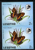 Lesotho 1984 Butterflies Mountain Beauty 2s in unmounted mint imperf pair