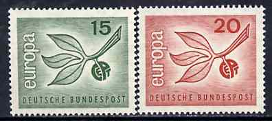 Germany - West 1965 Europa set of 2 unmounted mint SG 1404-05*