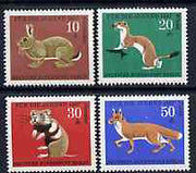 Germany - West Berlin 1967 Child Welfare (Animals) set of 4 unmounted mint, SG B293-96*